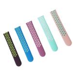 Rubber Silicone Watch Strap For Iwatch Apple Adjustable 38/40mm 42/44mmSilicone