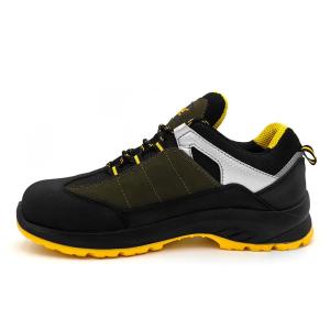 China Steel Toe Nubuck Leather Shoes Waterproof Impact Resistant Shoes For Running wholesale