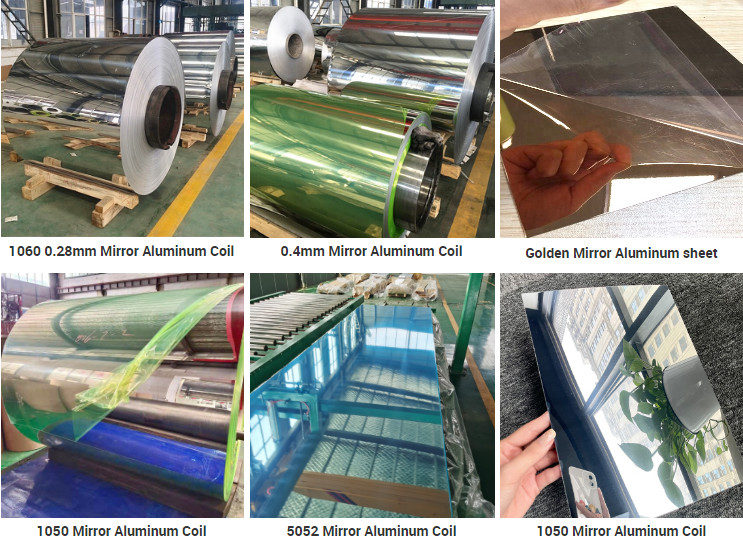 Custom Polishing High Reflective Mirror Aluminum Sheet Plate