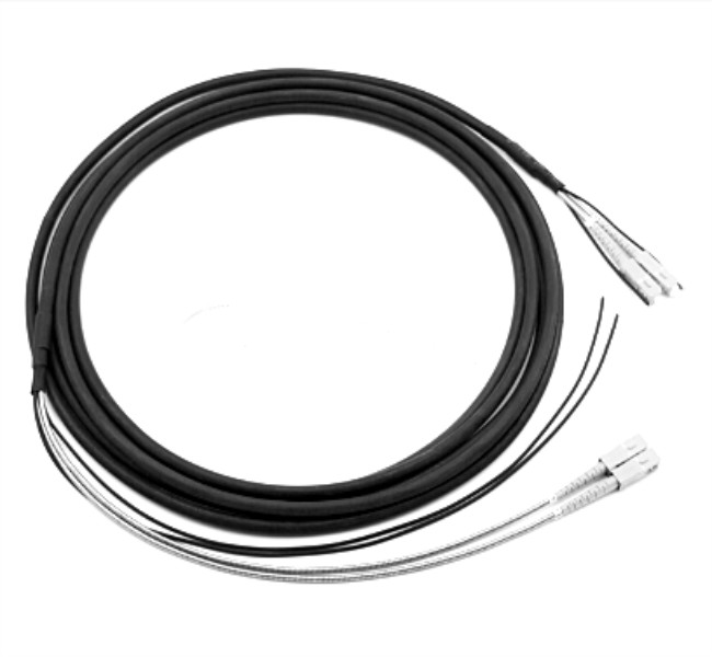 Multimode OM1 OM5 Dual Core SC SC Patch Cord For Base Station