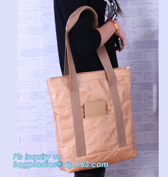 Dupont Tyvek PU coated shopping bag PU coated Tyvek bag PU coated tyvek eco bag,Tote Bag Cotton With Logo Printing Tyvek