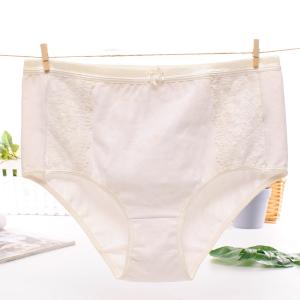 China Plus size cotton women underwear wholesale