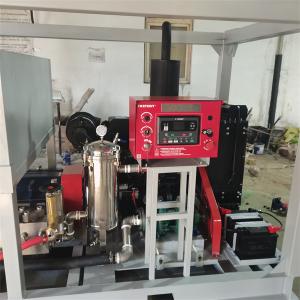 China Offshore Oil Platform Diesel 55kw 22MPa Underwater Cleaning Machine Cavitation Jet wholesale