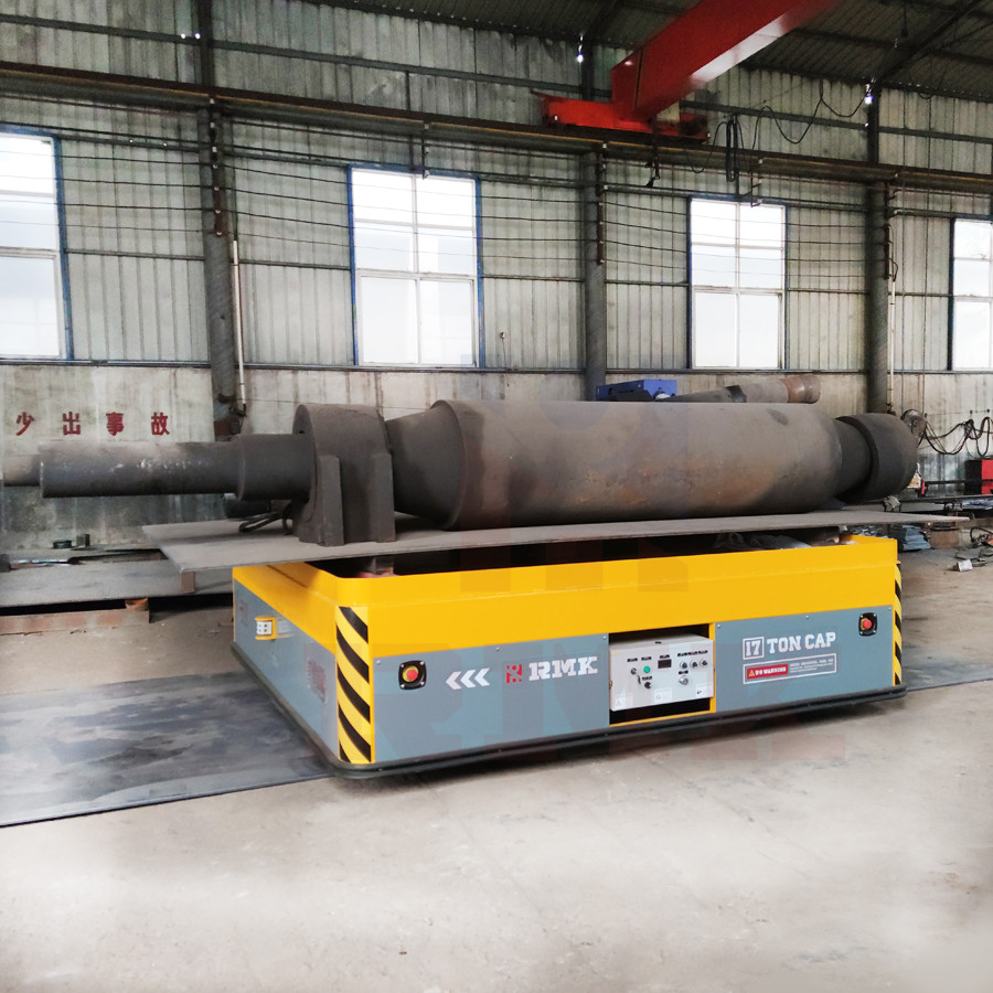 20 Tons Battery Transfer Cart , Speed Adjusted Material Transfer Trolley