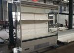 Open Air Commercial Beverage Fridge Vertical Air Curtain Merchandisers