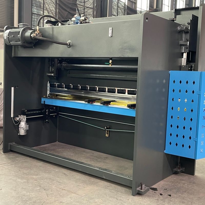 Hydraulic NC Press Brake Big Bending Machine WC67Y-100T3200 With Electric Compensation Device
