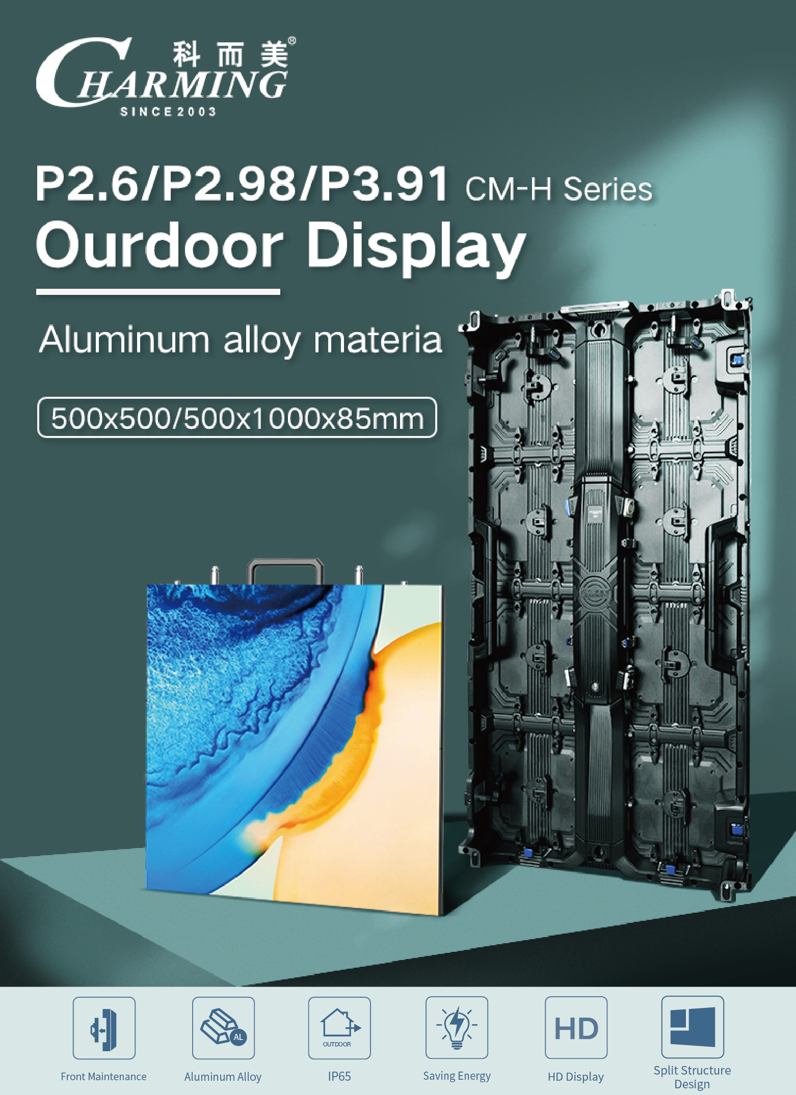 Billboard P3.91 Video Wall Module Advertising Panel P2.6 Pantalla Stage Indoor Outdoor Rental Led Display Screen On Sale