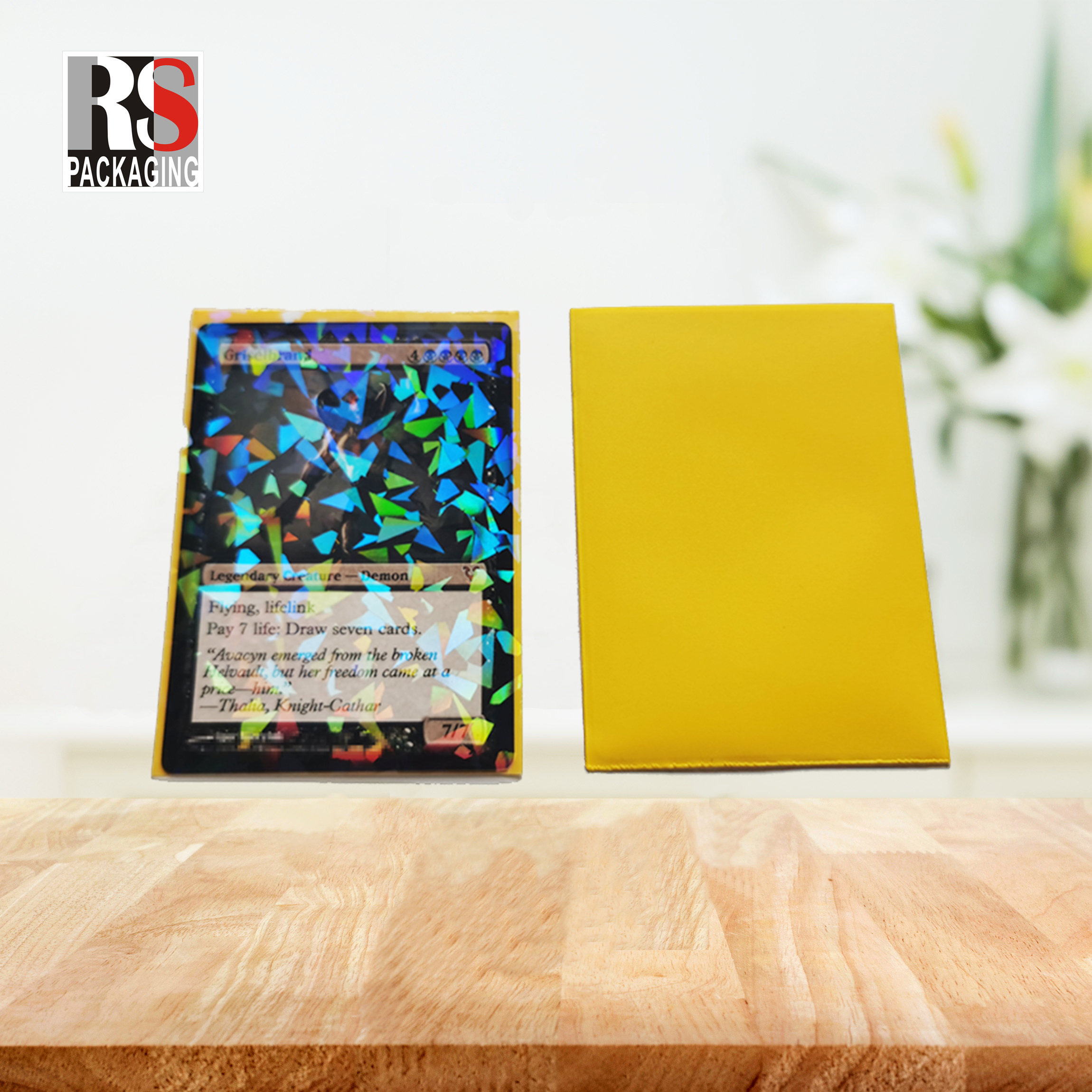 Custom Popcorn Games Card Sleeves 67x93 Poly Opp Anime Card Protector