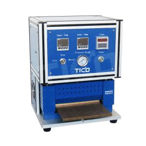 China Cup Edges Pouch Battery Hot Sealing Equipment Polymer Aluminum Laminated wholesale