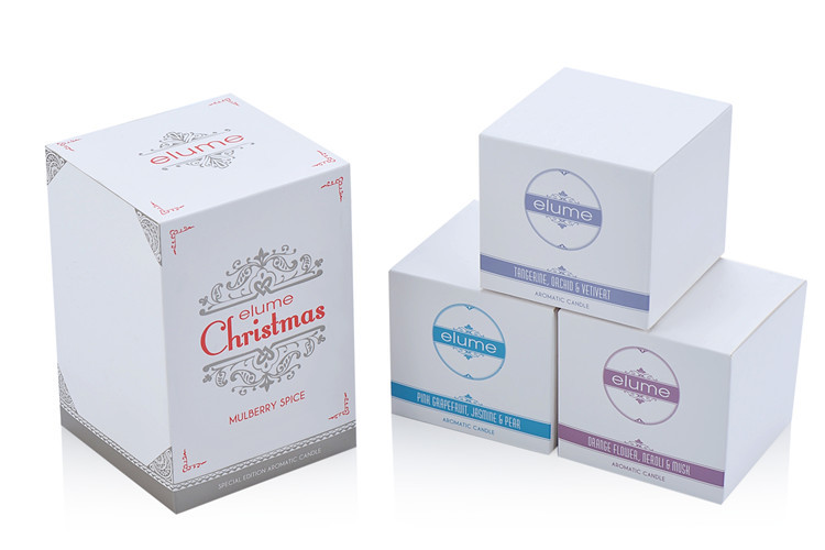 Foiled Paper Perfume Packaging Box Cosmetic Gift Carton CMYK Printing Debossing