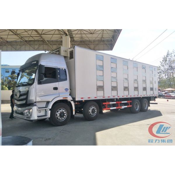 Auman Thermostatic 9.6m Livestock and Poultry Transporter Livestock and Poultry Transporter Truck