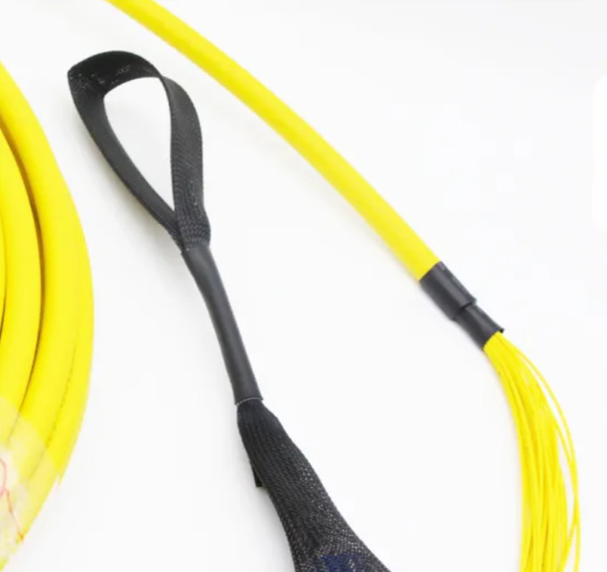 8/12/24/48 Core Fiber Optic Breakout Cable SC/APC Load With Strong Protective Pulling Tube