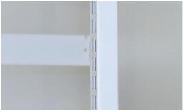 Grey White 5 Layers Metal Display Racks for Supermarket, Stores 