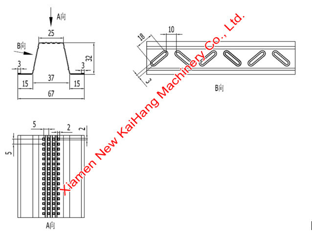 High Speed Stud And Track Roll Forming Machine , Sheet Metal Roll Forming Machines