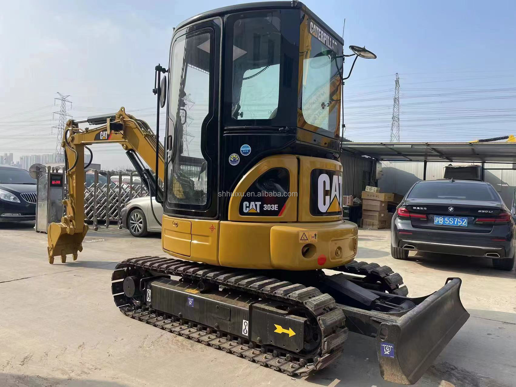 Used mini excavator cat 303E 305.5E 306E 320GC/secondhand excavators caterpillar construction tools and equipment