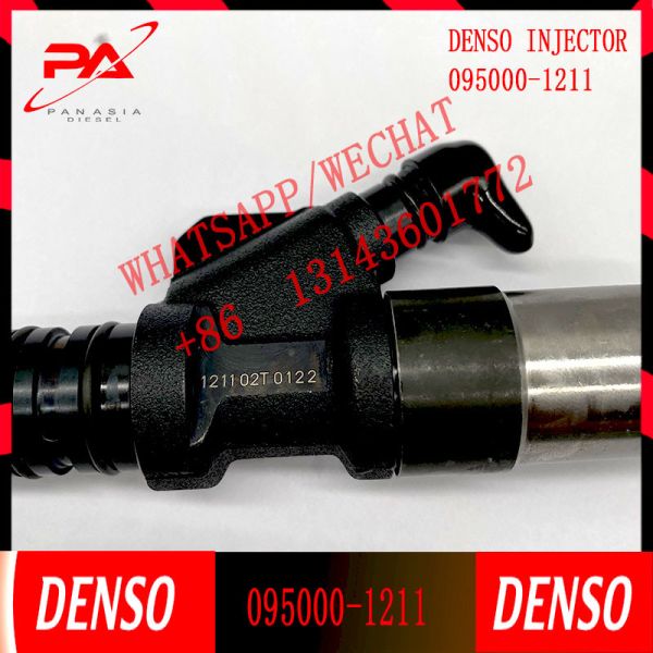 High Quality Diesel Fuel Injector 095000-1211 6156-11-3300 For Komatsu Excavator PC400-7
