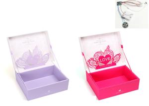 China Ornament Xmas Gift Boxes For Wrapping Presents Luxury Brilliant Printed Light Open Music In wholesale