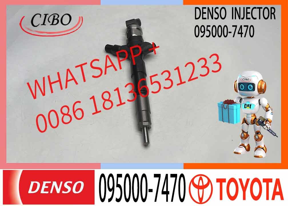 Cmmon Fuel Injectors 095000-7470 23670-39255 095000-7830 23670-30330 Engine Parts