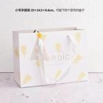 Gray White Velvet Cardboard Gift Packaging Box Display For Jewelry Ring Necklace