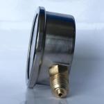 63mm 20 Bar 300 Psi Radial Mounting Stainless Steel Pressure Gauge Liquid