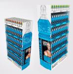Paper shelf product display box, green shopping mall supermarket paper shelf,
