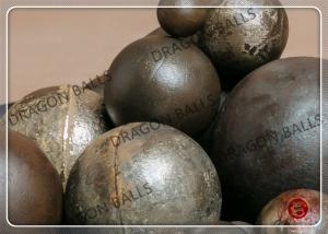 China Mining / Cement Cast Iron Grinding Balls 90mm Diameter Abrasion Resistant wholesale