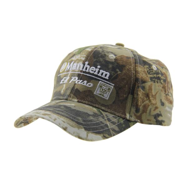 6 Panel Camoflage Embriodery Outdoor Baseball Caps, Unisex Low Profile