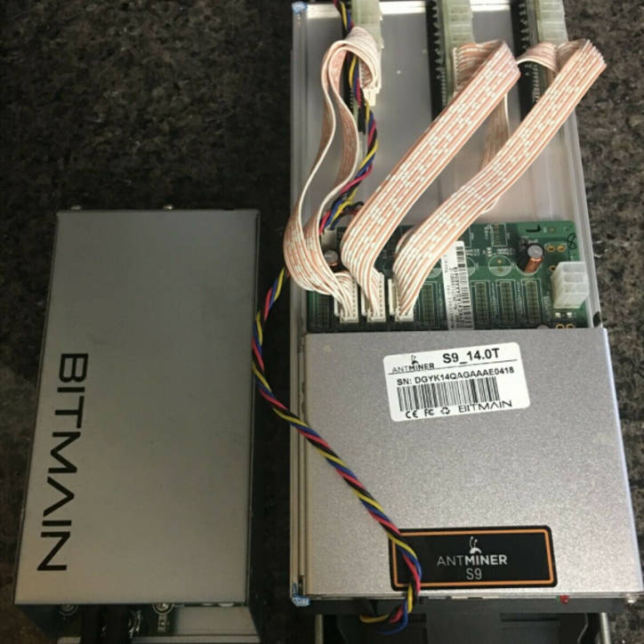 CE Antminer S9 13.5t 1300w Asic Miner Second Hand