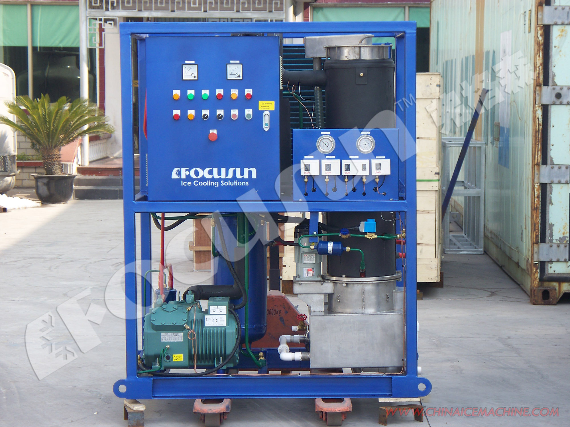 5T Focusun Tube Ice Machine and Competitive with Video Outgoing-Inspection Provided