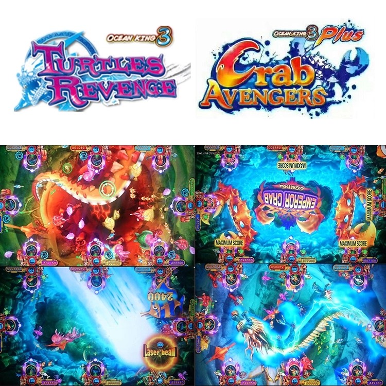 Fire Kirin Revenge Amusement Shooting Game Machine Gold Casino Fishing