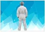 Breathable Disposable Painters Coveralls , Disposable Asbestos Suits CPE