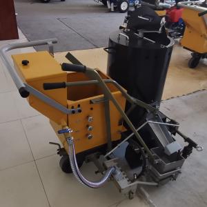 China Hand Pushing Thermoplastic Road Line Marking Machine 120kg Tank wholesale
