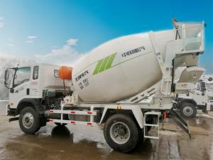 China 350L / 300L / 400L Concrete Mixer Truck , Hydraulic Front Load Concrete Truck wholesale