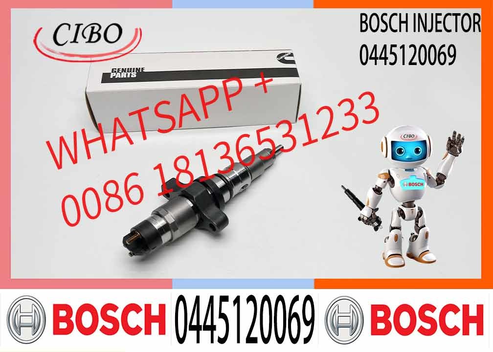 Fuel Electric Injector Assembly For Truck Engine Spare Parts OEM 0445120069 3976646 4930440 With Diesel Injection Valve