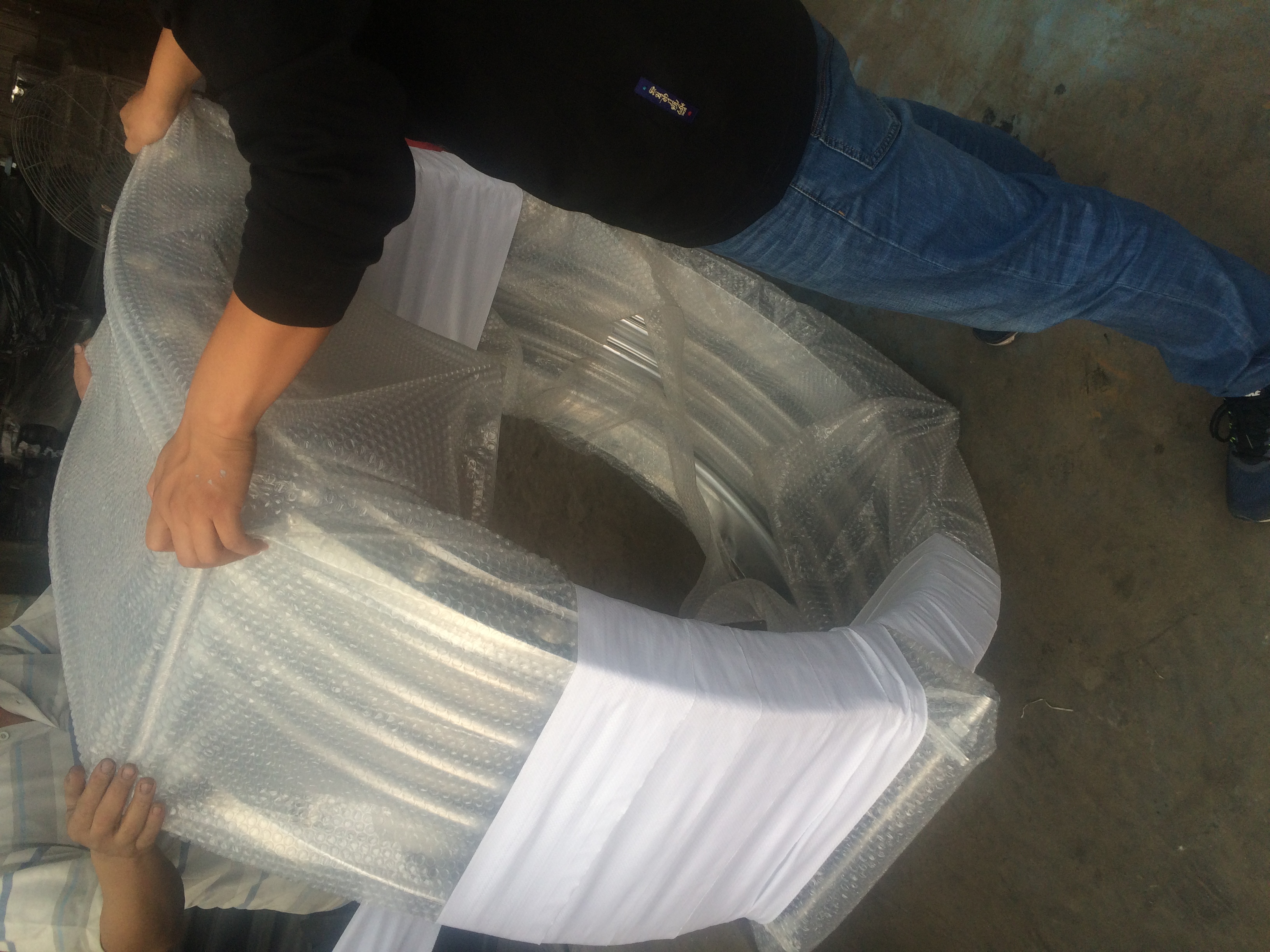 DN32 DN3000mm Expansion Flexible Bellows For Exhaust Fully Lined Tetrafluoro Compensator Water Handling