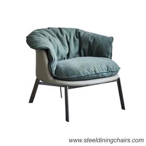 China Luxury Art 24.80KGS 630mm Leisure Stainless Steel Accent Chair wholesale