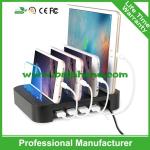 4 USB travel charger with holder 4 usb wall charger
