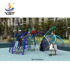 China EVA Mat Rope Climbing Kids Playground Slide For Kindergarten wholesale