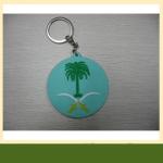 Bag or luggage accessories customized pvc Keychain 3d silicone rubber keychain