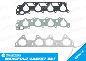 China 98 - 02 Acura Isuzu Honda Manifold Gasket Set Metal Steel Graphite Material wholesale