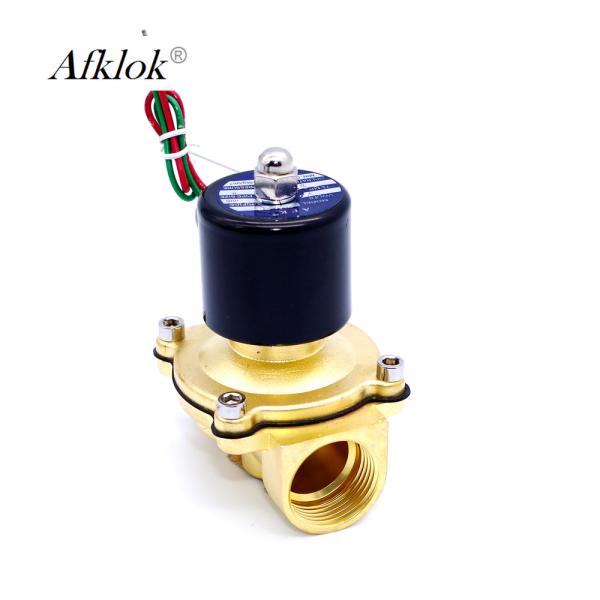 Low Pressure 2w 200-20 24vac 3/4 inch 24vdc Brass Solenoid Valve Water