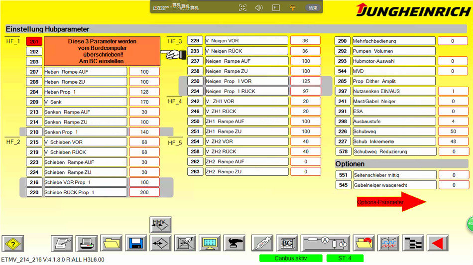 JUDIT-4 Jungheinrich Forklift Diagnostic Scanner Kit Judit Box Incado With Cables