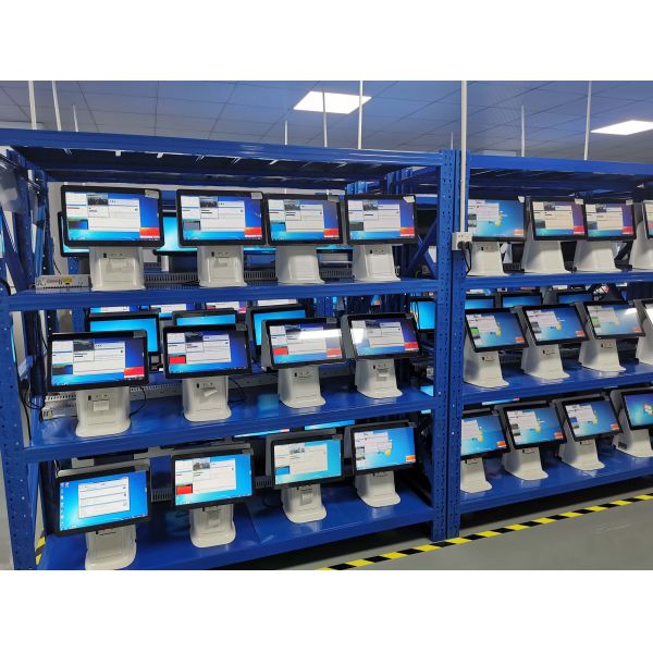 4 Core FBI Biometric Point of Sale Terminal , Retail Card Payment Machines