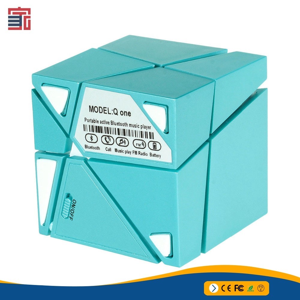 Home Theater Wireless Speaker System Mini Cube Super Bass Stereo Audio Loud Wireless Speaker Support TF Card For Smartph