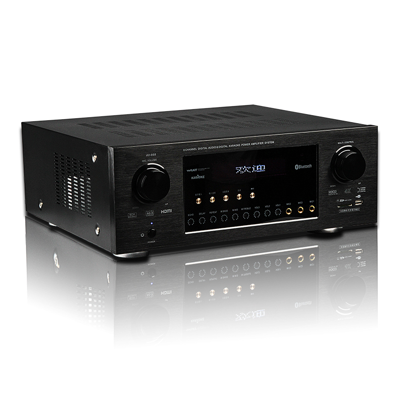4K High Power Bluetooth Audio Amplifier Receiver Wireless USB Interface