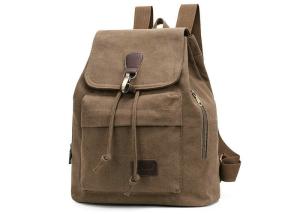 China Women's Vintage Canvas Rucksack Casual Daypack Custom Service Available wholesale