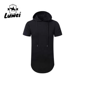 China Over Size Knitted Hip Hop Mens Gym Short Sleeve Streetwear Clothing Blank Long Pullover Men Hoodies & Sweatshirt wholesale
