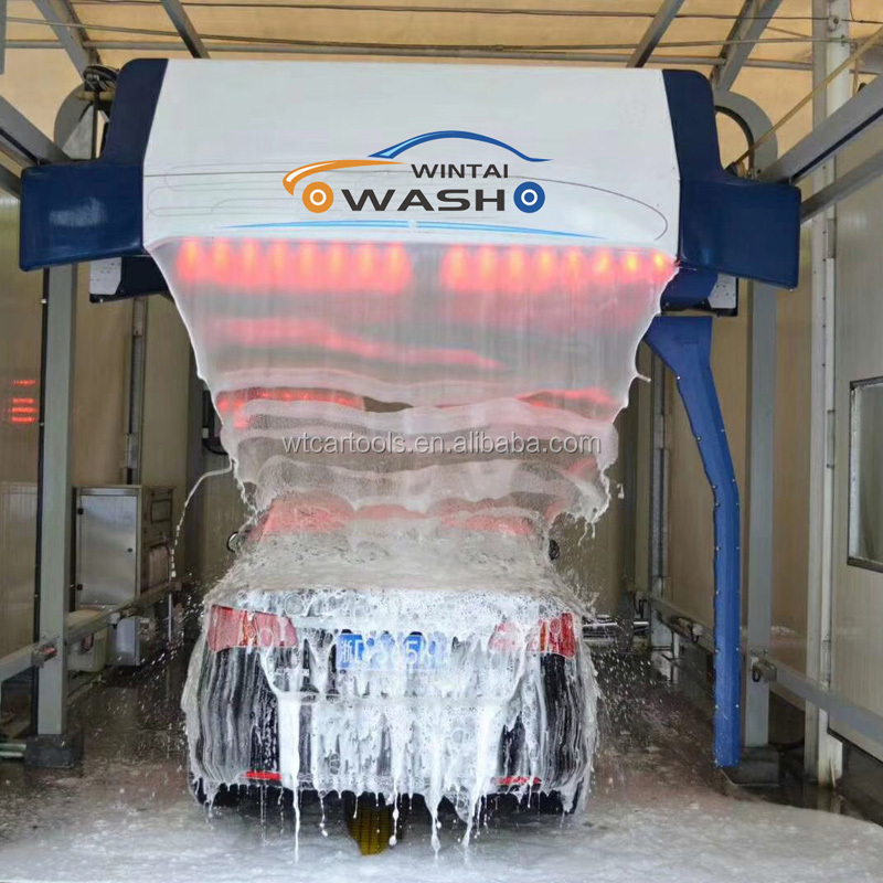 Touchless Automatic Laserwash Car Washing Machine with NM and 65-200L Water Consumption