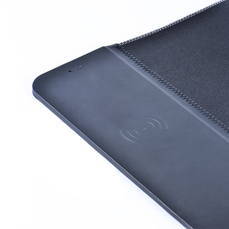 Wireless Charging RGB Gaming Mouse Pad Extra Large Mousepad Non-Slip Rubber Base Computer Keyboard Mat