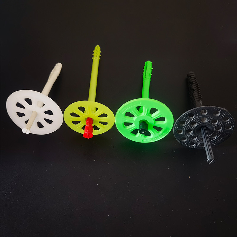 Plastic Steel Nails Red Cap Nail Insulation Fixing Wall Insulation Nail